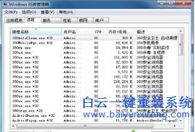 Win7系統任務管理器找不到進程菜單欄怎么辦