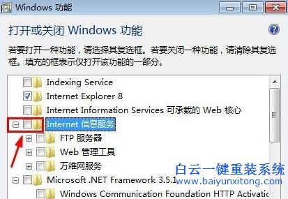 電腦,系統,中的,IIS,信息,服務,怎么,卸載,IIS,步驟