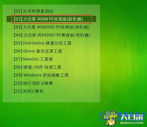 安裝win7系統(tǒng),安裝win7通用教程,大白菜裝win7教步驟