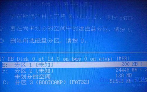 mac蘋果筆記本裝原版xp教程,MAC安裝XP步驟