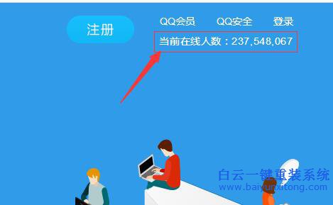 騰訊QQ當前在線人數,騰訊QQ,在線人數步驟