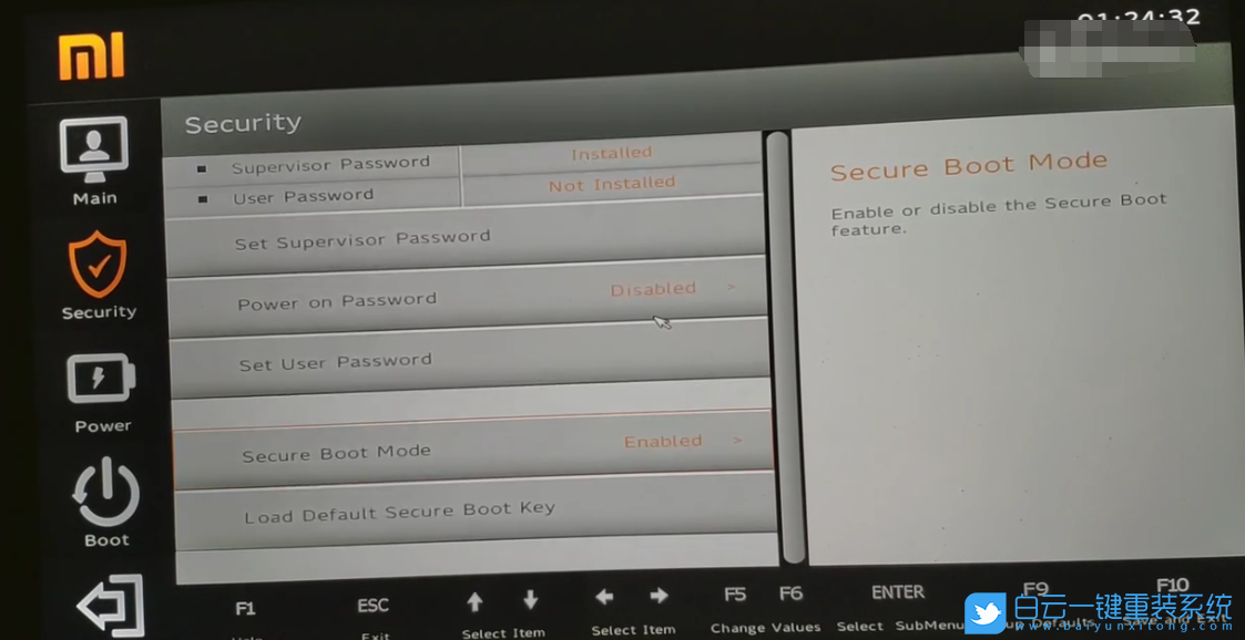 小米筆記本,重裝,Bios設置,U盤啟動步驟