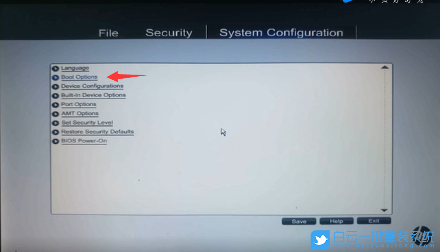 惠普,Bios,USB啟動步驟