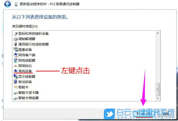 黃色感嘆號,控制器,PCI,簡易通訊步驟