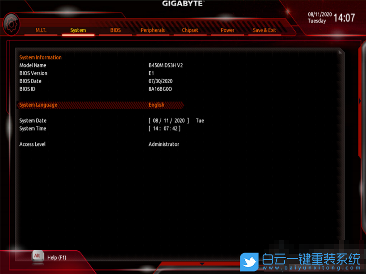 技嘉X570,Win7,BIOS設置步驟