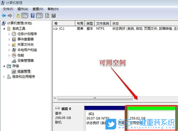 Win7,C盤,C盤擴(kuò)容步驟