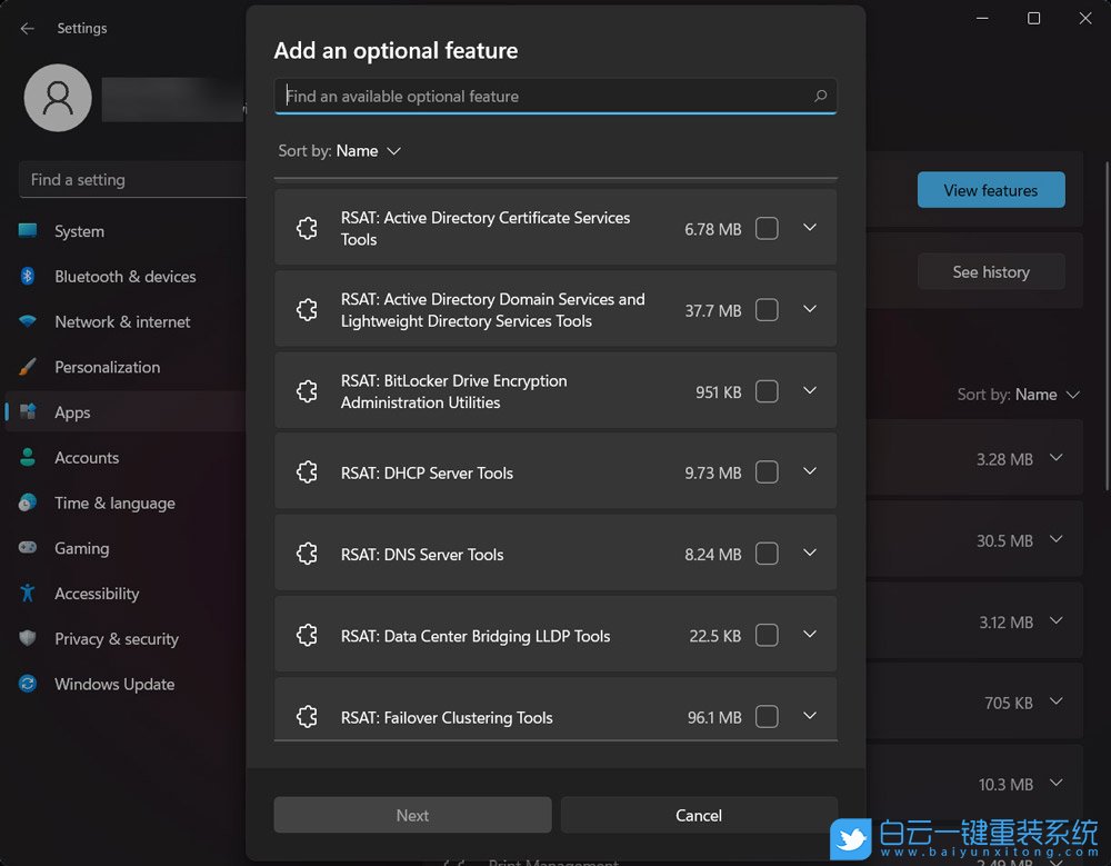 Win11,RSAT,Win11應(yīng)用步驟